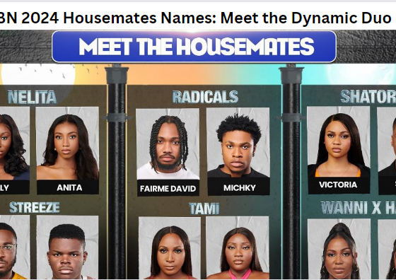 BBN 2024 Housemates Names